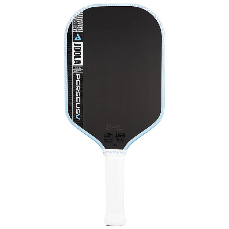 JOOLA Perseus Pro V Simone Jardim 16mm Pickleball Paddle - Breeze Blue