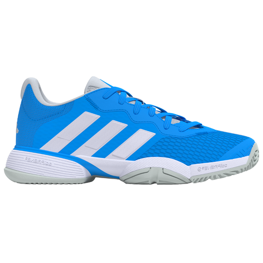 Adidas Barricade Kids Tennis Shoes - Blue/White
