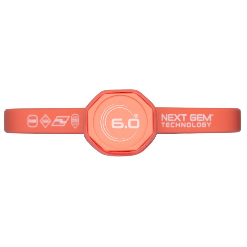 Six Zero Coral 16mm Elongated Pickleball Paddle