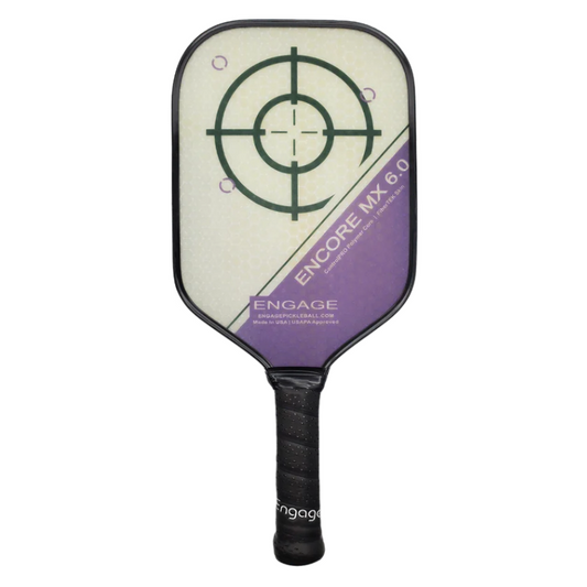 Engage Encore MX 6.0  Pickleball Paddle Purple 7.6 - 7.9 oz