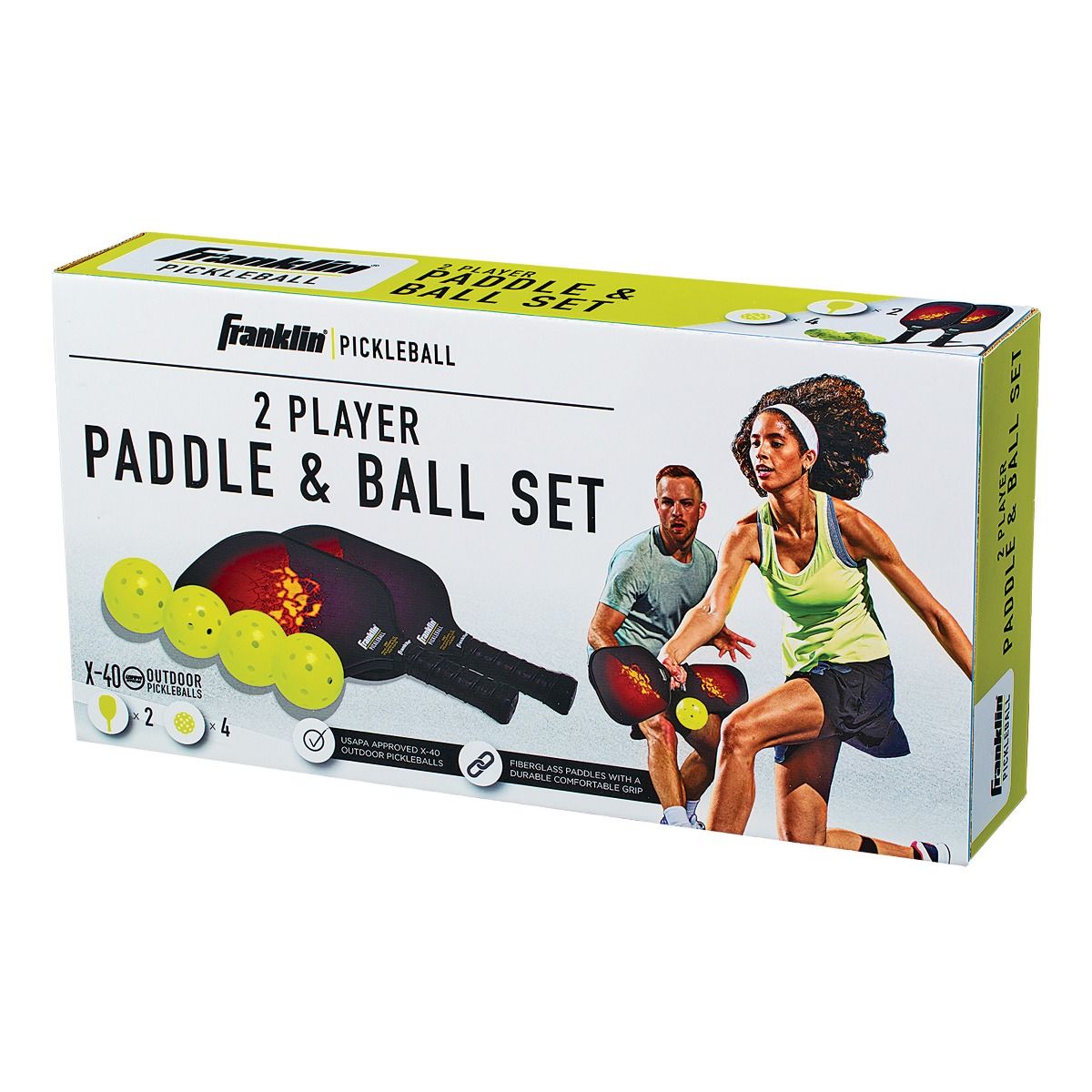 Franklin 2 Paddle and 4 Ball Set