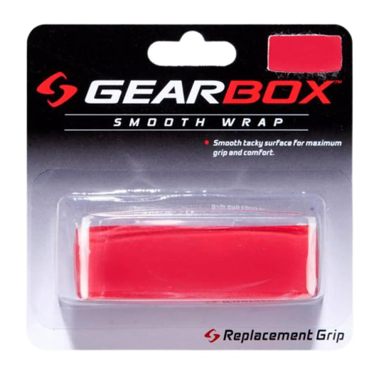 Gearbox Smooth Wrap Grip - Red