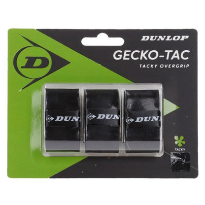 Dunlop Gecko Tac Tacky Overgrip 3 Pack - Black