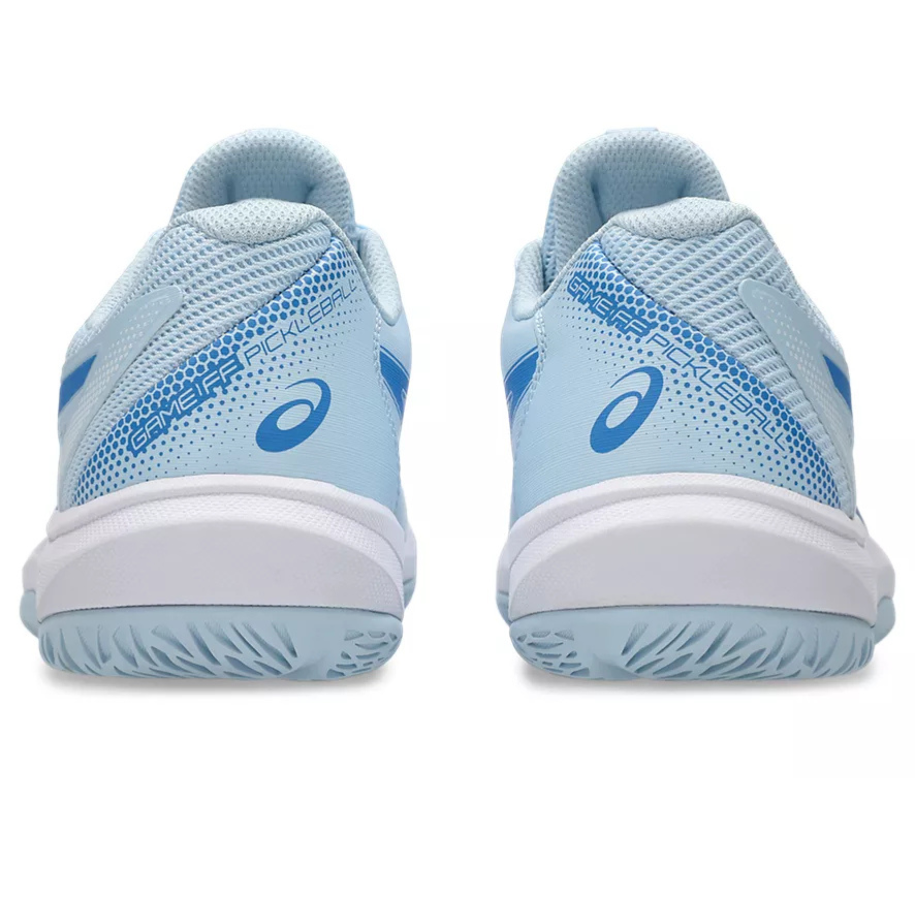 Asics Game FF Womens Pickleball Shoes - Light Blue/Blue Coast