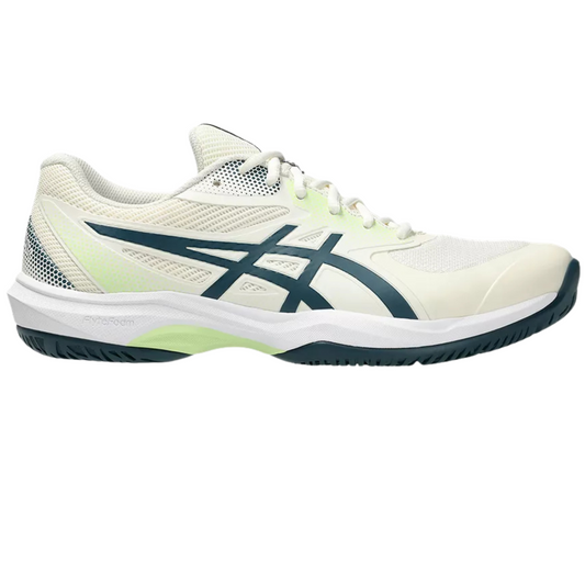 Asics Game FF Mens Pickleball Shoes - Cream/Tranquil Teal