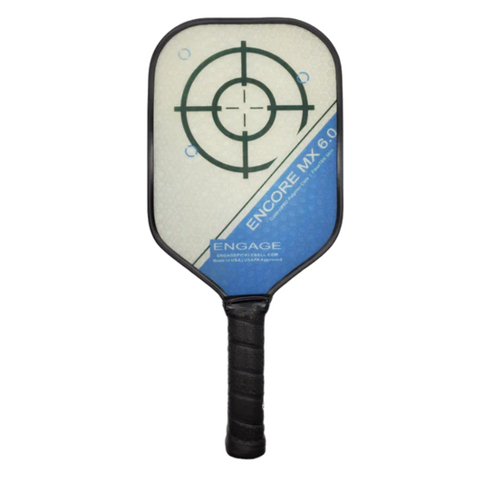Engage Encore MX 6.0  Pickleball Paddle Blue 7.6 - 7.9 oz