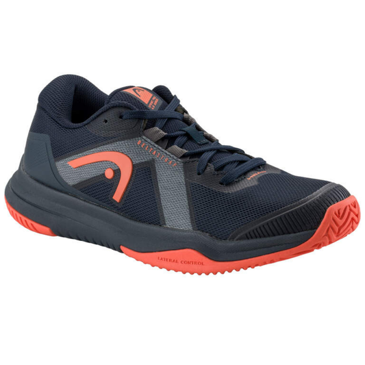 Head Sprint Pro 4.0 Junior Tennis Shoes - Dark Blue/Red