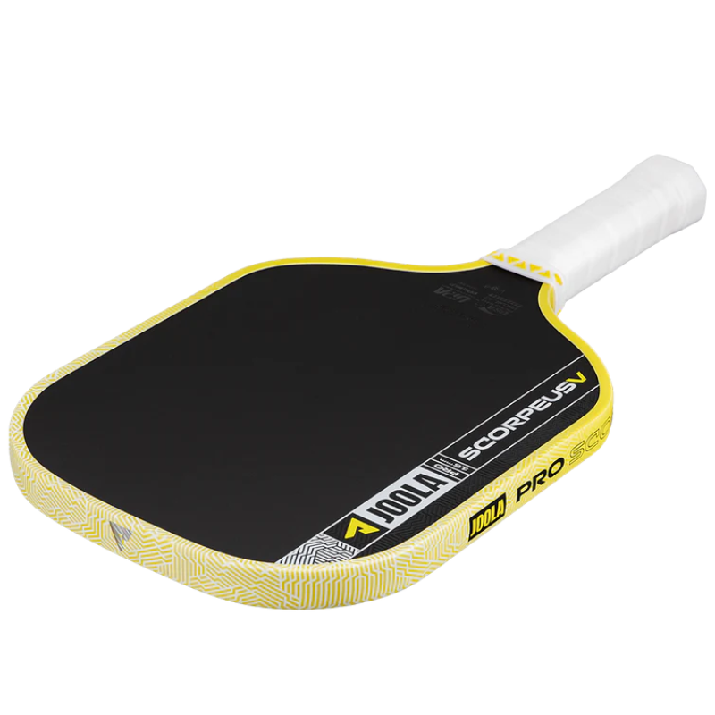 JOOLA Scorpeus Pro V Anna Bright 16mm Pickleball Paddle - Yellow