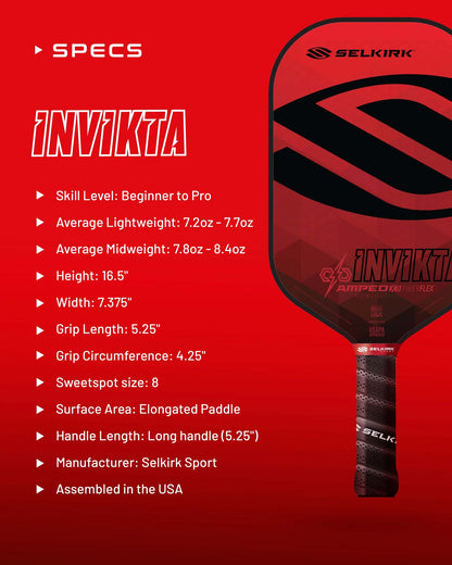 Selkirk AMPED Invikta - Midweight