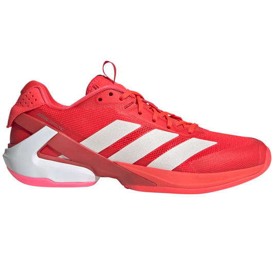 Adidas Adizero Ubersonic 5 Womens Tennis Shoes - Lucid Red/Zero Metalic / Lucid Pink