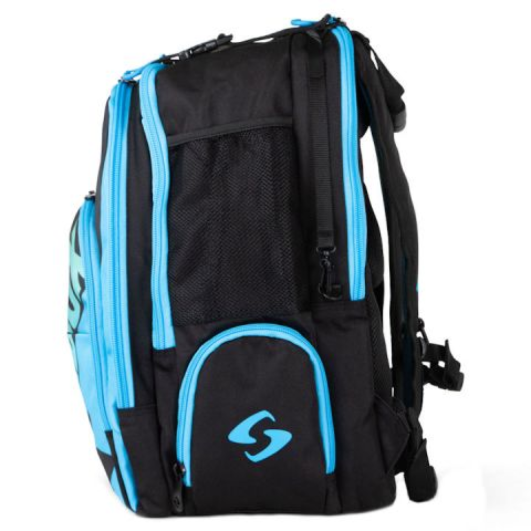 Gearbox Court Backpack - Blue Accent/Blue/Green Gradient