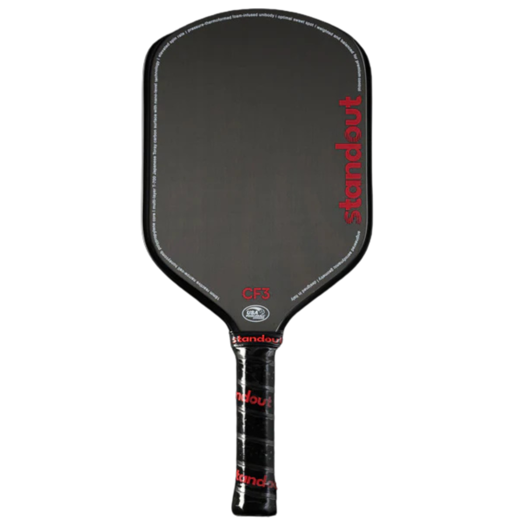 Standout CF3 16mm Pickleball Paddle - Red