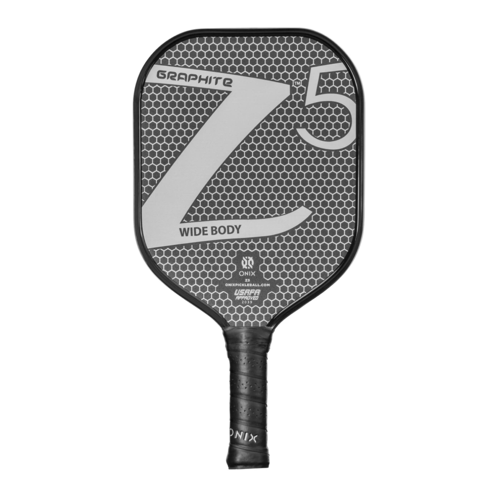 ONIX Graphite Z5 Graphite Carbon Fiber Pickleball Paddle with Cushion Comfort Grip 