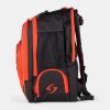 Gearbox Court Backpack Red/Yellow Side View