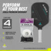 JOOLA Premium Pickleball Paddle Overgrip (4 Count)